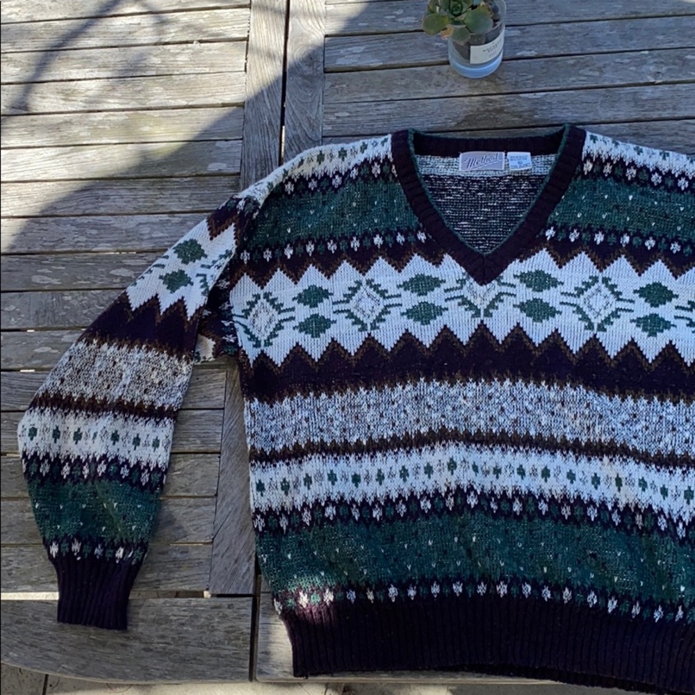 Vintage Alps Ski Winter Sweater ❄️